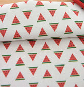 Watermelon patterned Fabric made in Korea by the Half Yard