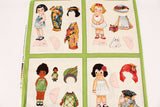 New Paper Dolls 8 Characters by Sibling Arts Studio for Newcastle Fabrics sold by the Panel