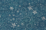 Stars printed Cotton Fabric made in Korea by the Half Yard