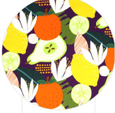 Tropical Fruit Patterned Fabric made in Korea by the Half Yard