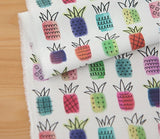 Pineapple Patterned Fabric made in Korea by the Half Yard