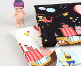 ハーフヤードデジタルテキスタイルプリントによる韓国製アニマルトリップ柄生地