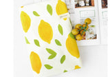韓国製のレモン柄生地(半ヤード単位)