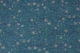 Stars printed Cotton Fabric made in Korea by the Half Yard