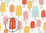 Oxford Popsicle Patterned Fabric made in Korea by the Half Yard
