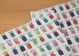 Pineapple Patterned Fabric made in Korea by the Half Yard