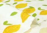 韓国製のレモン柄生地(半ヤード単位)