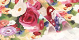 韓国製のバラの花柄の生地(半ヤード単位)