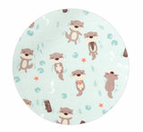 ベビーカワウソ柄生地、かわいい、子供用、裁縫、キルト、韓国製、半ヤード単位