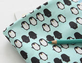 Mini Penguin Patterned Fabric made in Korea by the Half Yard