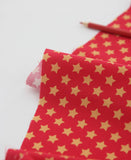 Vintage Star Patterned Fabric made in Korea by the Half Yard