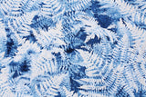 Glitter Ice Fern Frozen Winter printed Fabric by Timeless Treasures Fabrics by the Half Yard