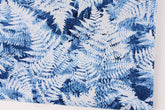 Glitter Ice Fern Frozen Winter printed Fabric by Timeless Treasures Fabrics by the Half Yard