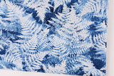 Glitter Ice Fern Frozen Winter printed Fabric by Timeless Treasures Fabrics by the Half Yard