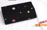 Universe Space planet Patterned Fabric made in Korea by the Half Yard
