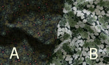 Four Leaf Clover patterned Fabric made in Korea by the Half Yard