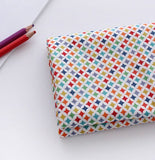 Vivid Circle Fabric 韓國製造,Half Yard