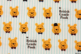 Winnie the Pooh Character Antibiosis Cotton Fabric made in Korea by the Half Yard