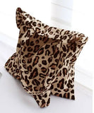 韓国製のヒョウ柄生地(半ヤード単位)