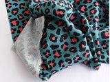 韓国製のヒョウ柄生地(半ヤード単位)