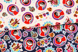 Disney Pixar Coco Oxford Fabric made in Japan by the Half Yard