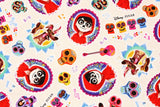 Disney Pixar Coco Oxford Fabric made in Japan by the Half Yard