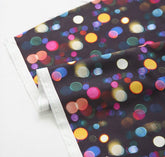 Neon light Circle Fabric made in Korea by the Half Yard