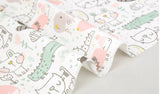 Animals Patterned Fabric made in Korea by Half Yard Digital Textile Printing