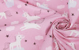 Cloud Unicorn Patterned Fabric made in Korea by Half Yard Digital Textile Printing