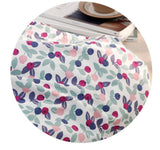 韓国製ブルーベリー柄生地 ハーフヤード