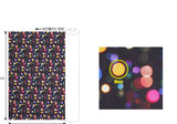 Neon light Circle Fabric made in Korea by the Half Yard