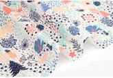 Forest Animals Patterned Fabric made in Korea by Half Yard Digital Textile Printing