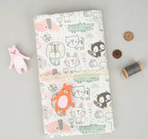 Animals Patterned Fabric made in Korea by Half Yard Digital Textile Printing