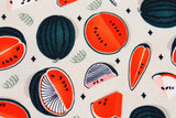 Watermelon tossed Fabric printed in Korea by the Half Yard