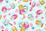 Japanese Anime Egg Angel Coco Tama Character Fabric made in Japan by the Half Yard