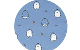 Cute Penguin Fabric made in Korea by the Half Yard