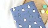 Cute Penguin Fabric made in Korea by the Half Yard