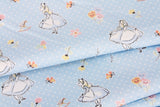 Disney Alice in Wonderland Fabric printed in Korea by the Half Yard