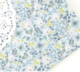 Dandelion Flower Patterned Fabric, Cute, sewing, Quilt made in Korea Half Yard