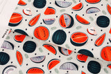 Watermelon tossed Fabric printed in Korea by the Half Yard