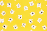 Winnie the Pooh Character Antibiosis Cotton Fabric made in Korea by the Half Yard