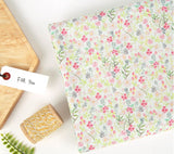 Petite Flowers Floral Patterned Fabric made in Korea by the Half Yard