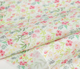 Petite Flowers Floral Patterned Fabric made in Korea by the Half Yard