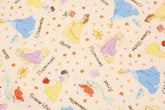 Disney Princess Cinderella Snow white Belle Rapunzel Ariel Fabric printed in Korea by the Half Yard