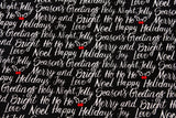 Scripts Writing Letters printed Fabric by Timeless Treasures Fabrics by the Half Yard