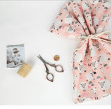 韓國半碼羊圖案布料