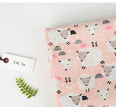 Sheep Patterned Fabric made in Korea by the Half Yard
