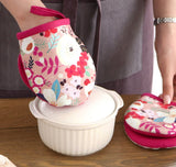 Tropical Flowers Floral Patterned Fabric made in Korea by the Half Yard