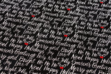 Scripts Writing Letters printed Fabric by Timeless Treasures Fabrics by the Half Yard