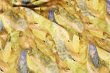 Dragonfly Wing Dance of the Dragonfly Metallic Gilded Fabric for Kanvas with Benartex Cotton Fabric by the Half Yard Increments